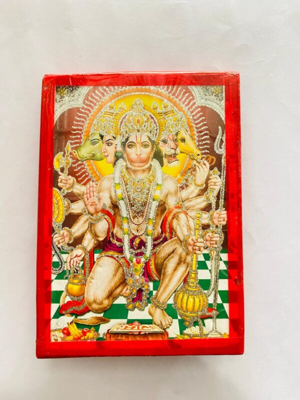 PHOTO LAMINATED PANCH MUKHI HANU-MAN